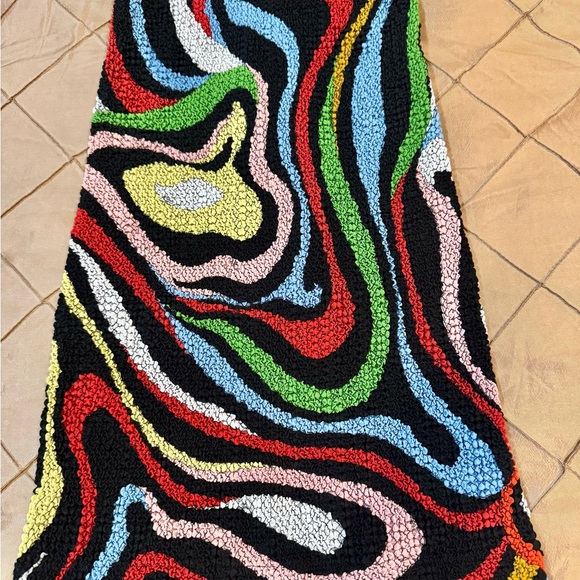 Emilio Pucci Multicolor Textured Stretchy Fabric , Fabulous Bodycone Strapless - Picture 9 of 16